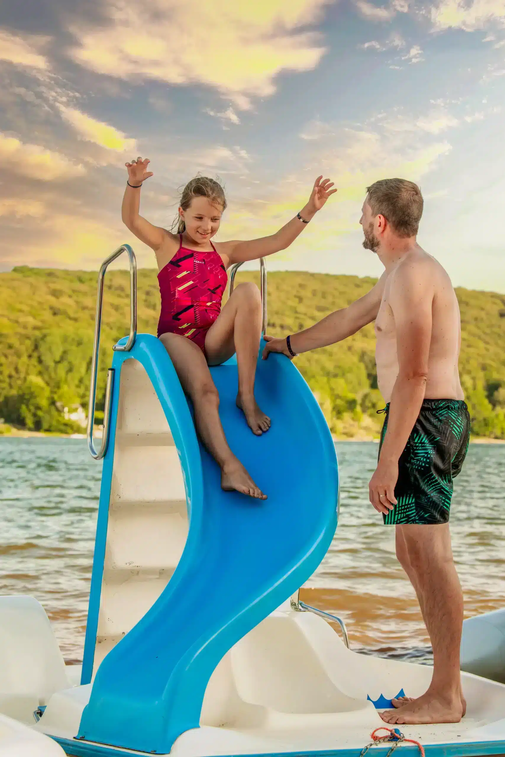 Nautical activities at Les Genets campsite