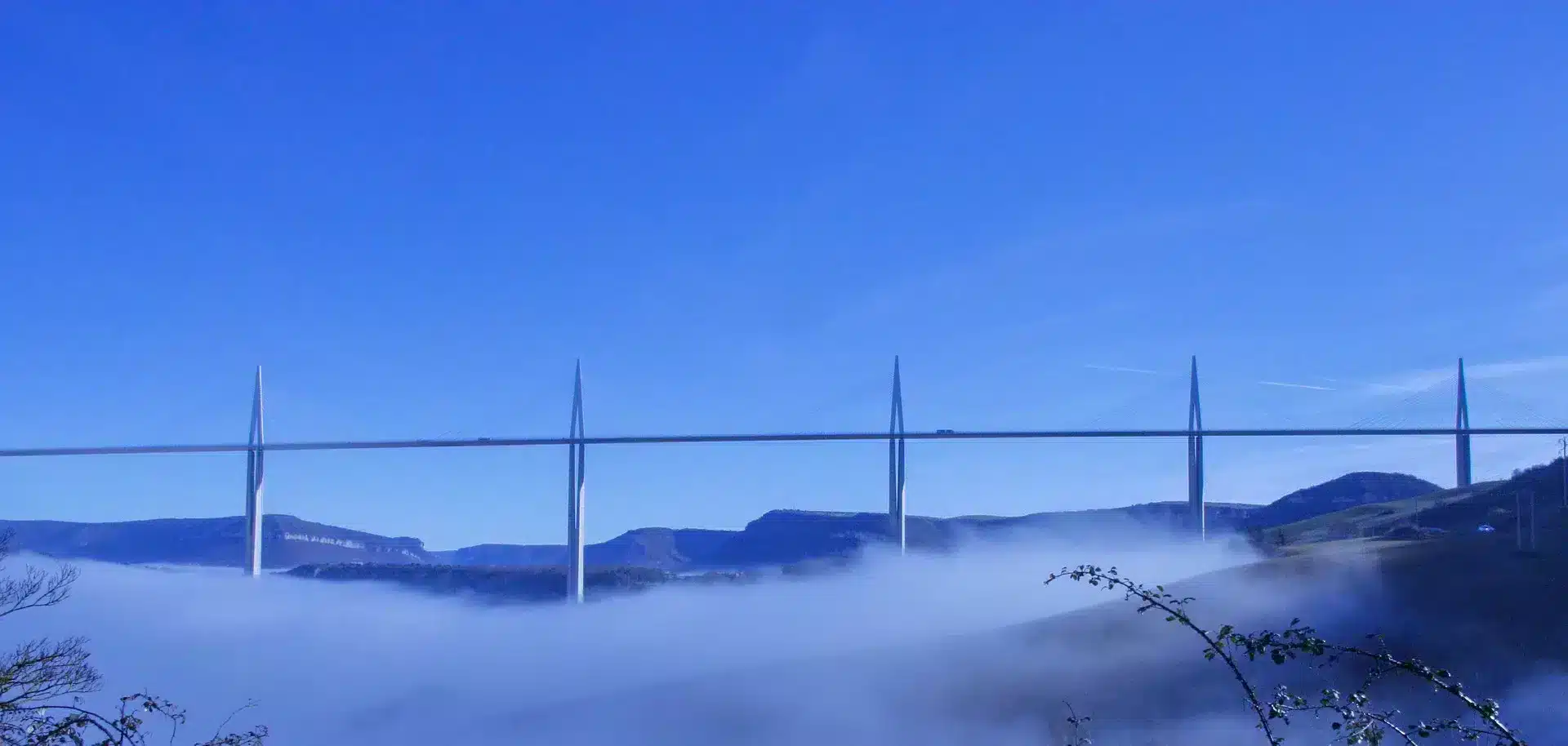 Campingplatz Millau in der Nähe des Viadukts