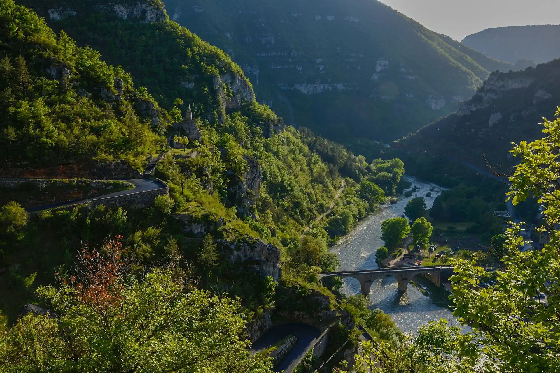 Canoeing in the Tarn gorges