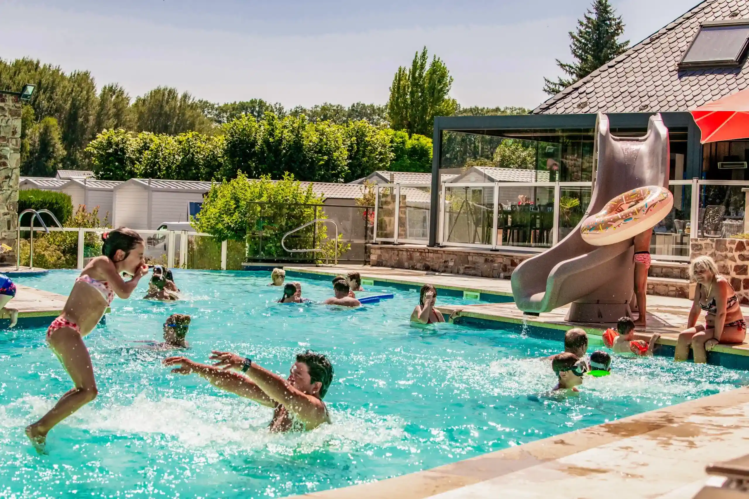 Kinderclub op camping Les Genêts