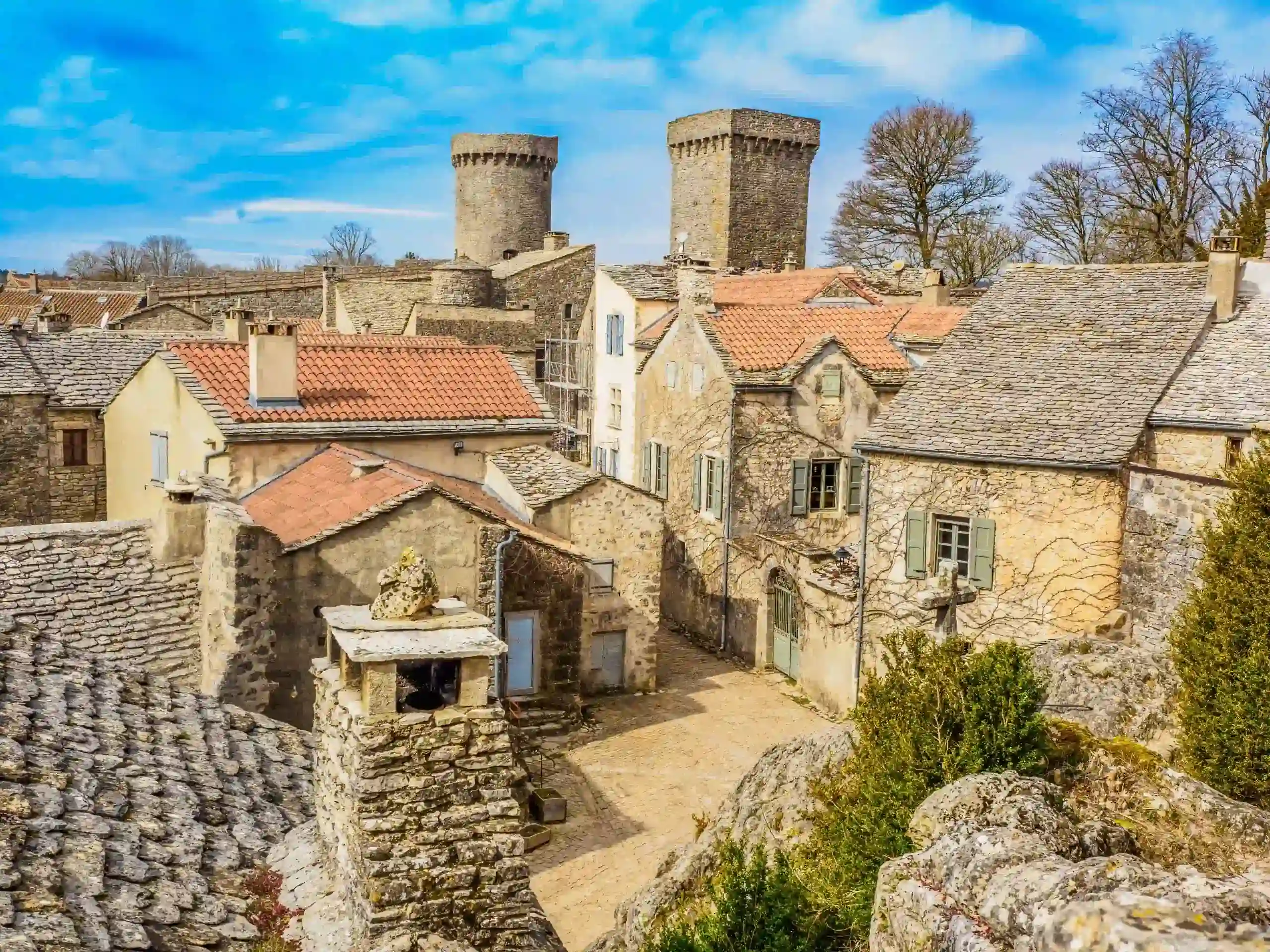 La Couvertoirade in Frankreich