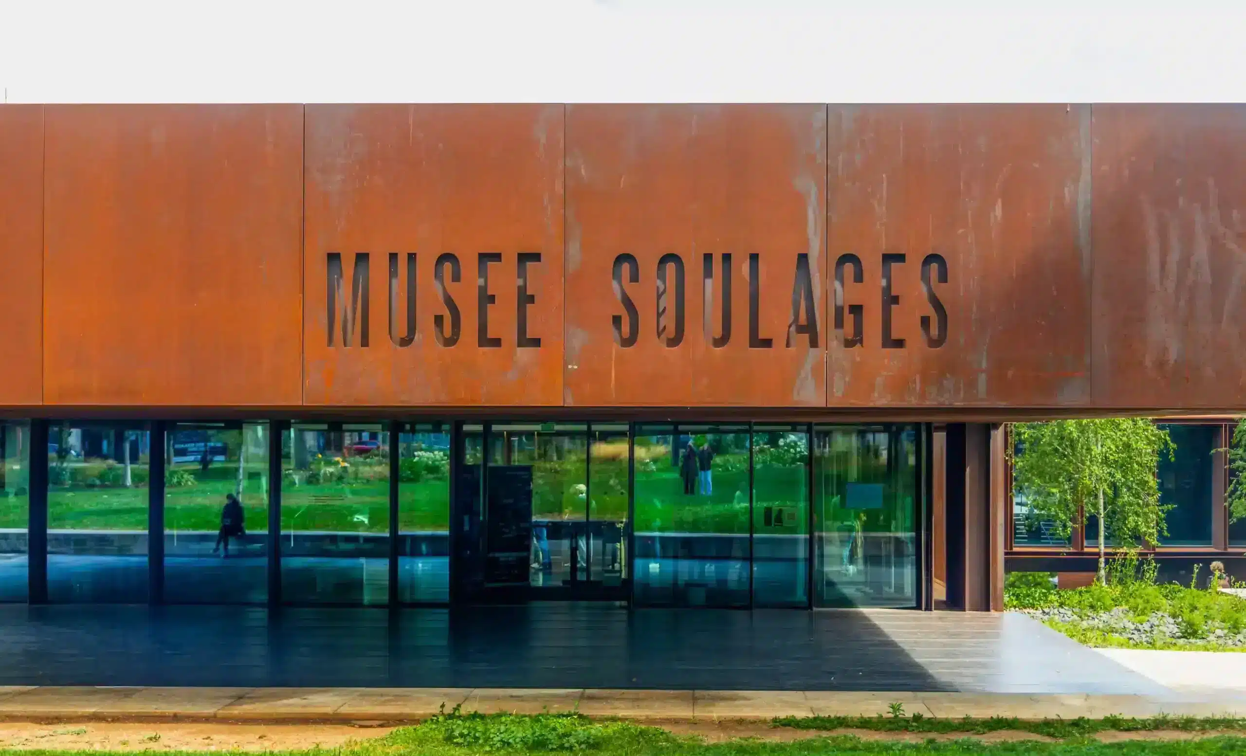 Musée Soulages d'art contemporain situé à Rodez