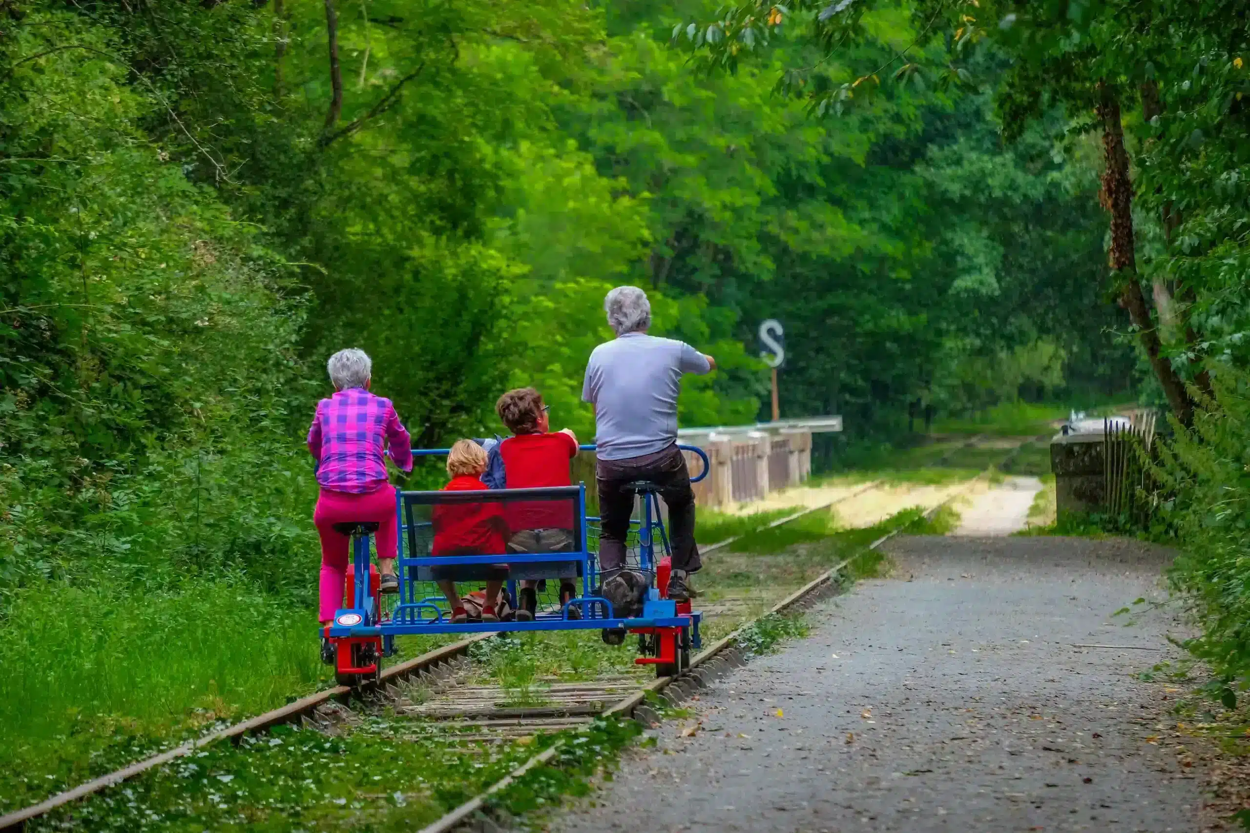 Vélorail en Aveyron