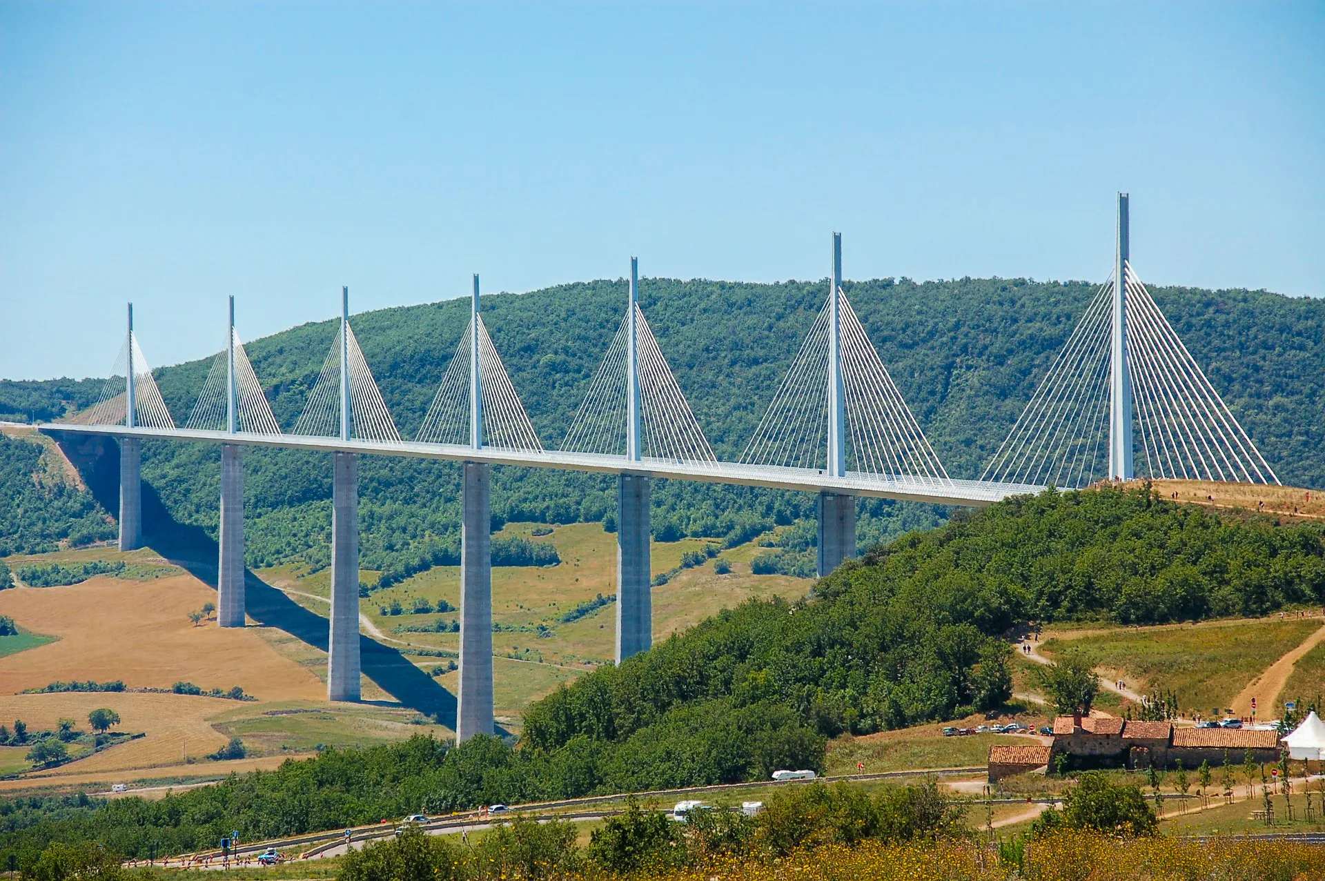 Viaduc de Millau en Aveyron