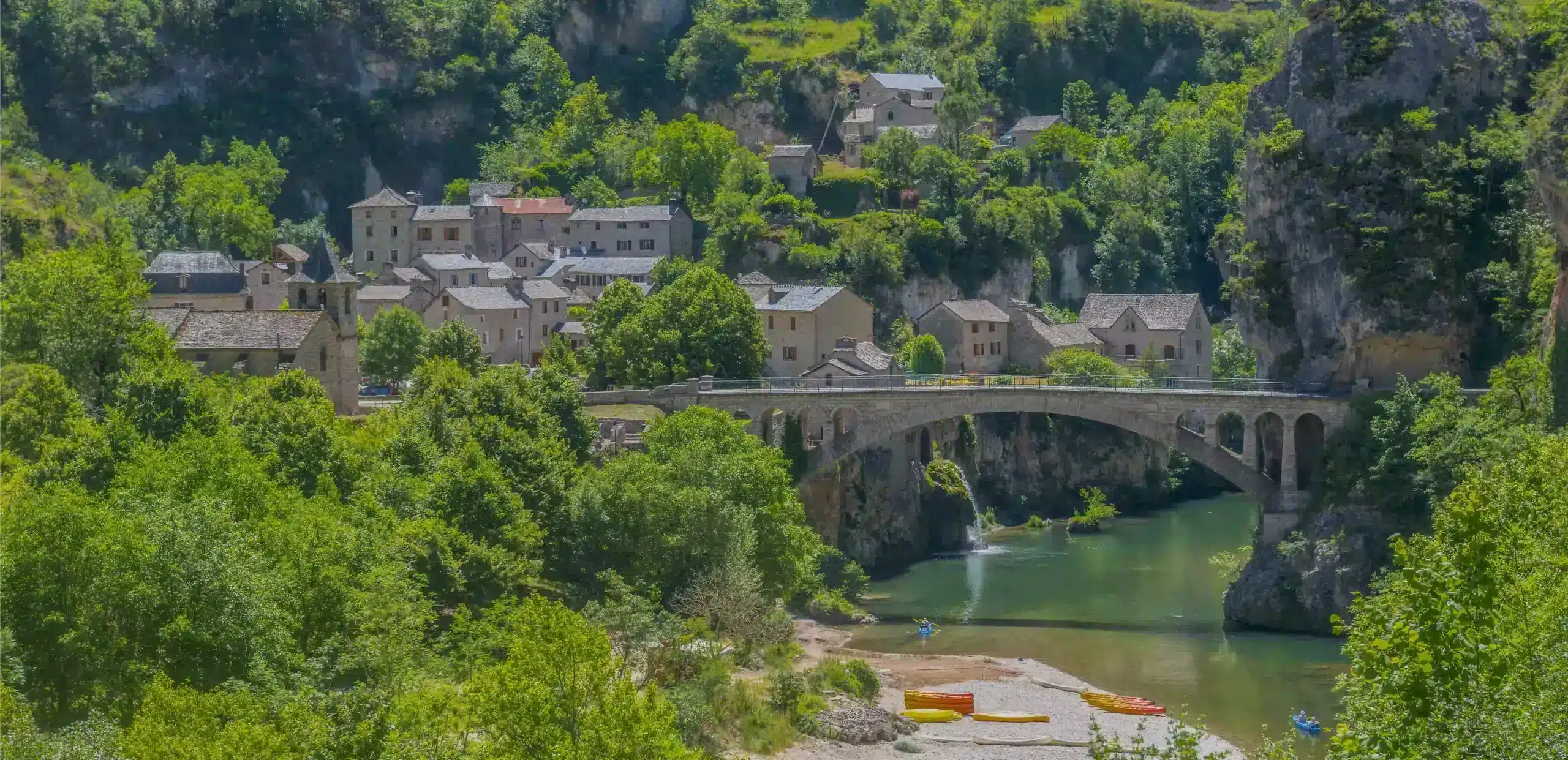 Dorf im Aveyron