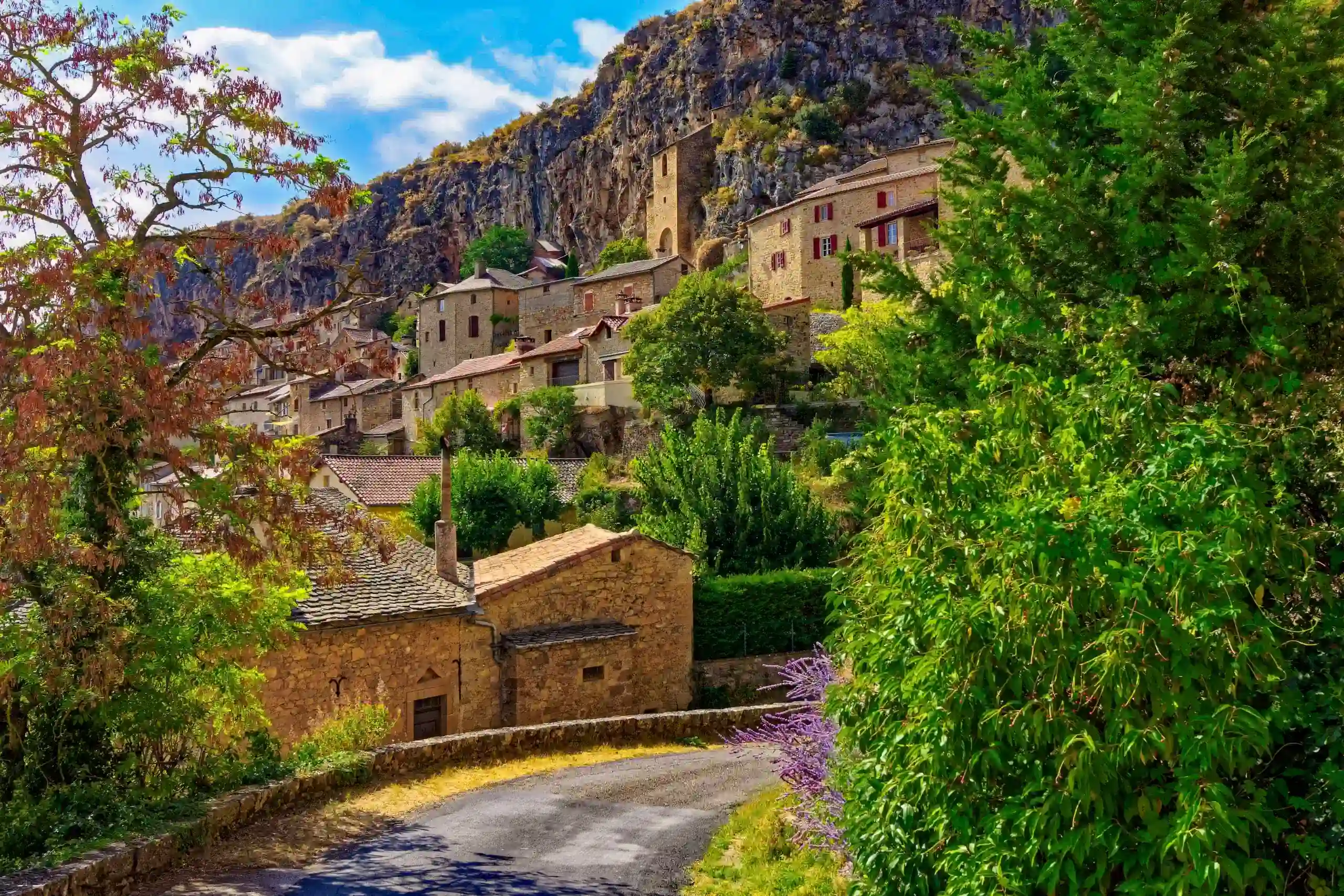 Village de Peyre en Aveyron