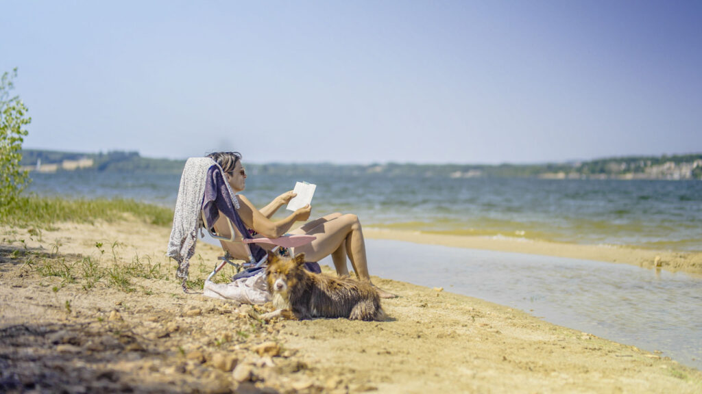 camping proche du lac pareloup