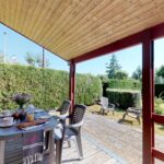 Houten chalet 2 slaapkamers 28 m²