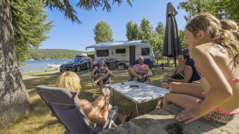 camping and caravanning pitches Les Genets